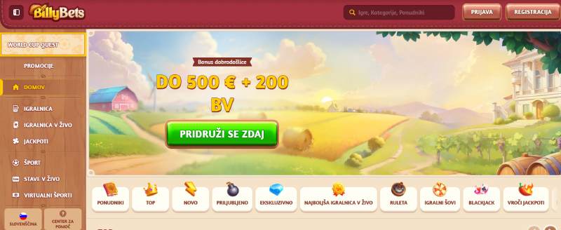 billybets casino