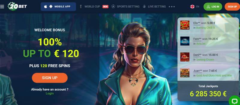 20bet casino